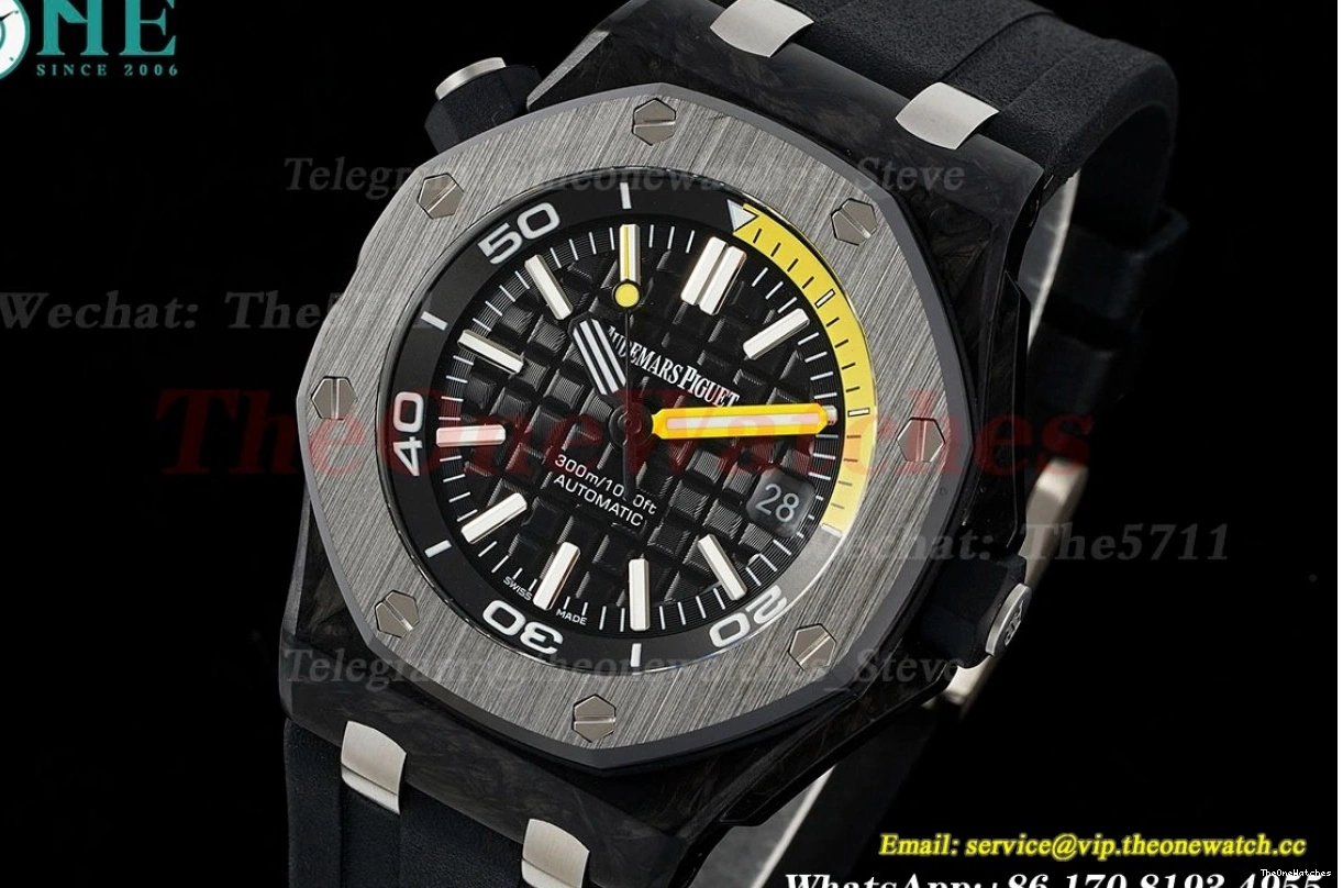 Dial Oak FC Black 15706 RU MY9019 IPF Diver Royal 0327